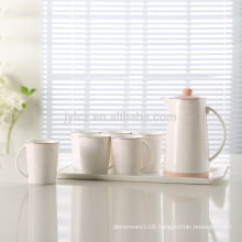 Elegant ceramic arabic tea pot